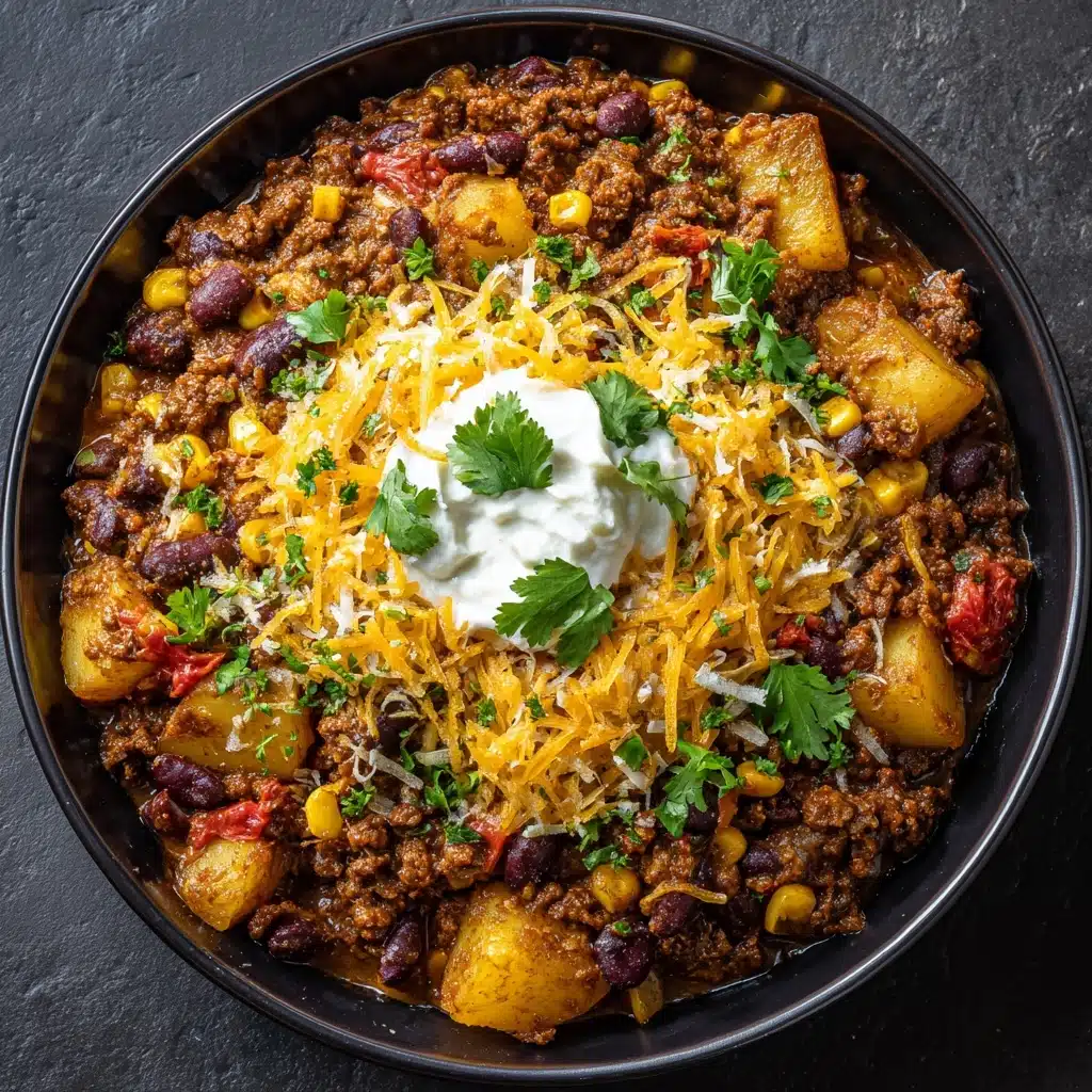 Slow Cooker Cowboy Casserole Recipe - Recipe Image