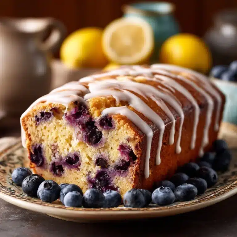 Lemon Blueberry Bread Recipe