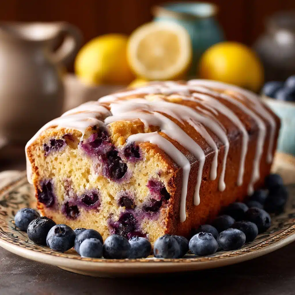 Lemon Blueberry Bread Recipe - Recipe Image