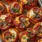Homemade Mini Pizza Bagel Bites Recipe
