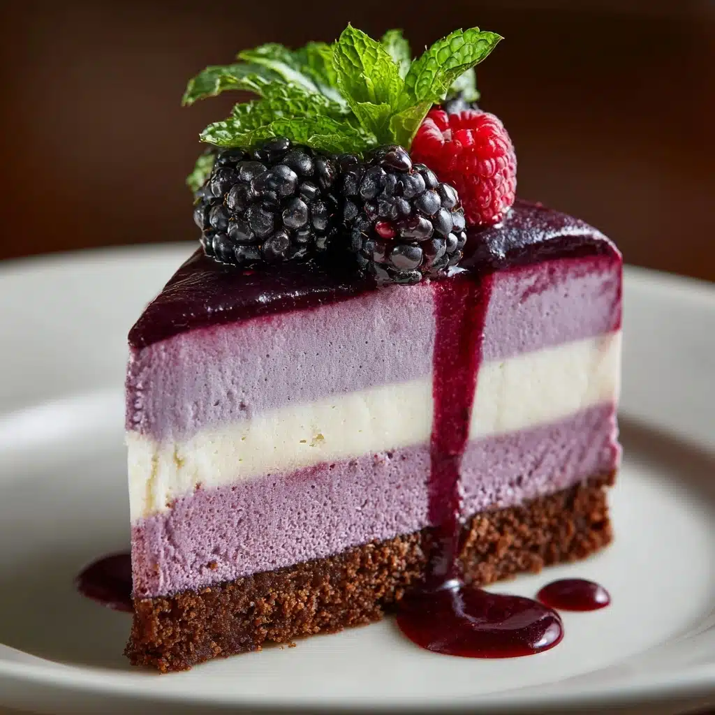 Blackberry Cheesecake Recipe - Recipe Image