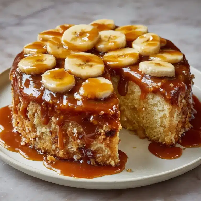 Banana Caramel Cake Recipe