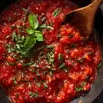 Easy Homemade Marinara Sauce Pasta Recipe