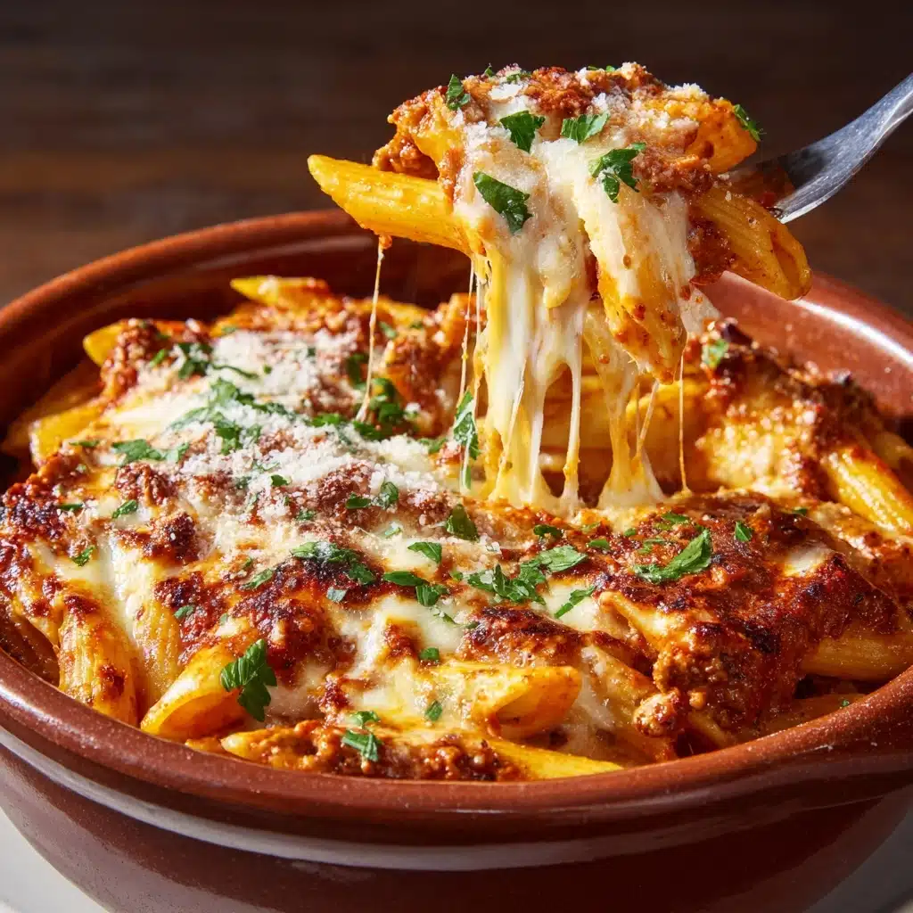 Slow Cooker Chicken Parmesan Pasta Recipe - Recipe Image