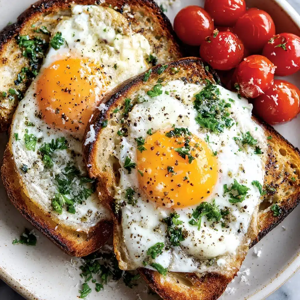 Mediterranean Baked Feta Eggs Recipe - Recipe Image