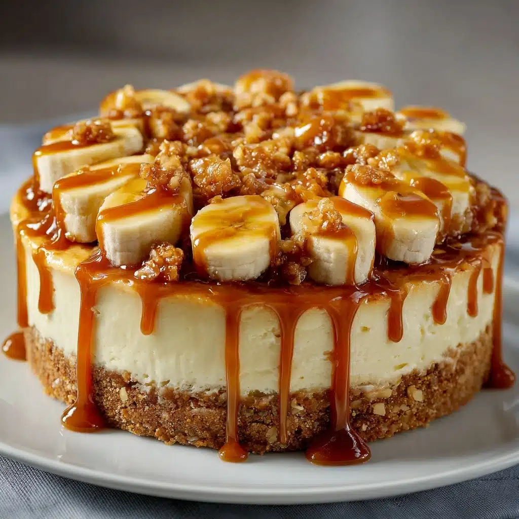 Banana Pudding Crunch Cheesecake Recipe - Recipe Image