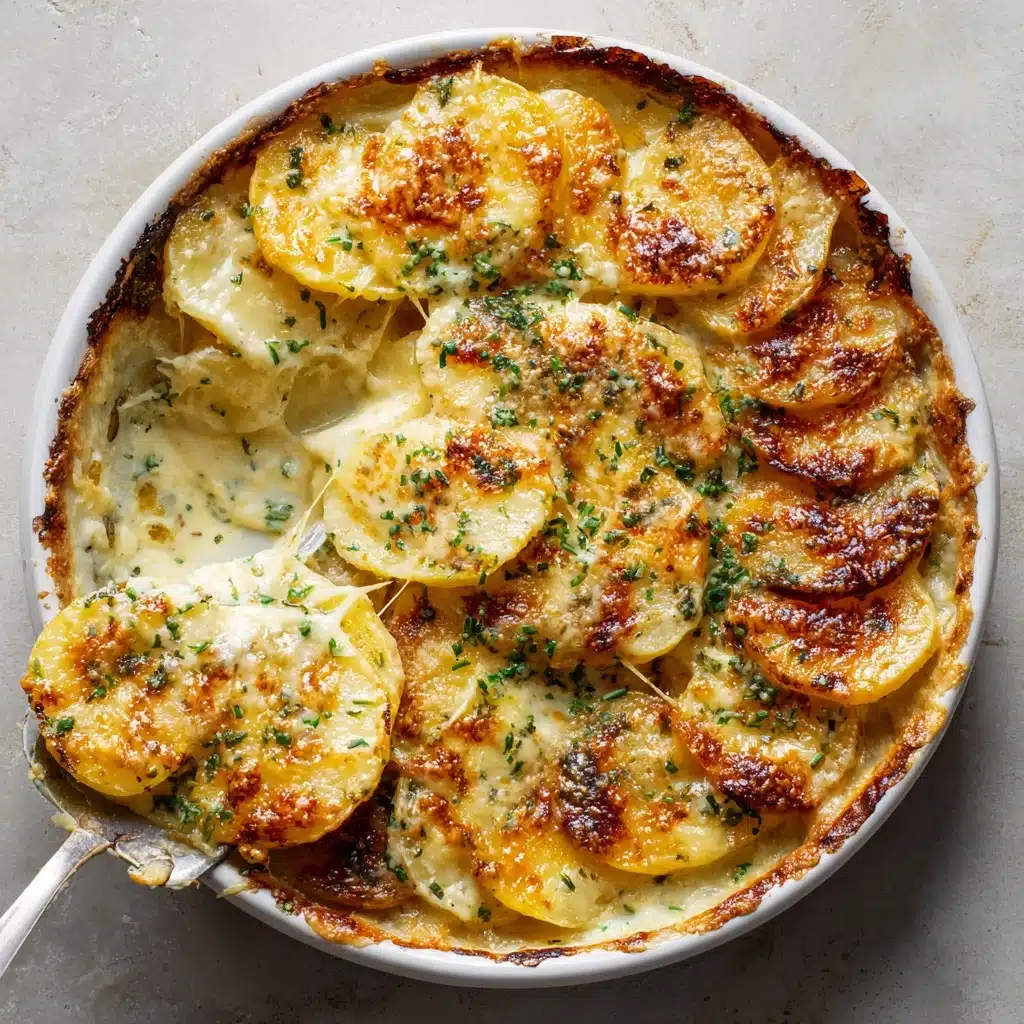 Cheesy Scalloped Potatoes Recipe - Recipe Image