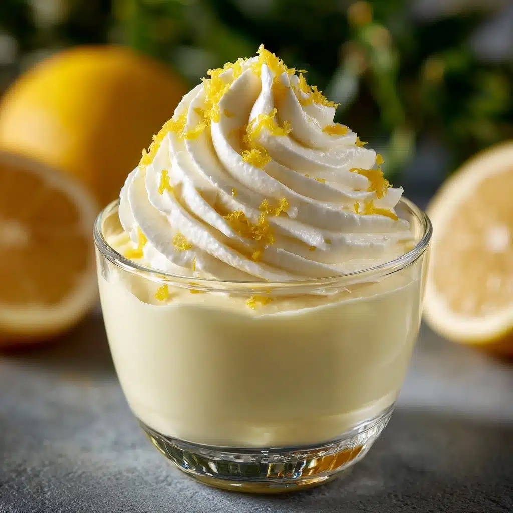 **Creamy Lemon Mousse** Recipe