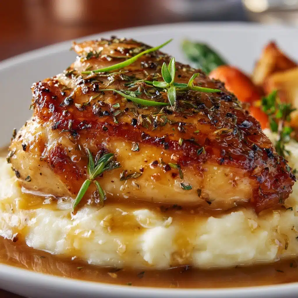 ith Mashed Potatoes and Glazed Carrots** Recipe