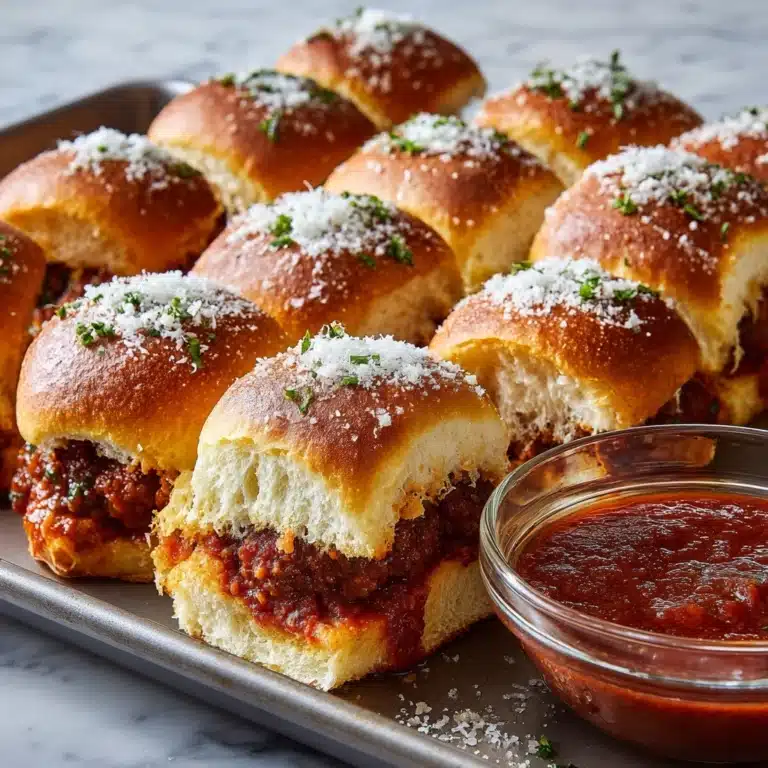 **Chicken Parmesan Sliders Recipe** Recipe