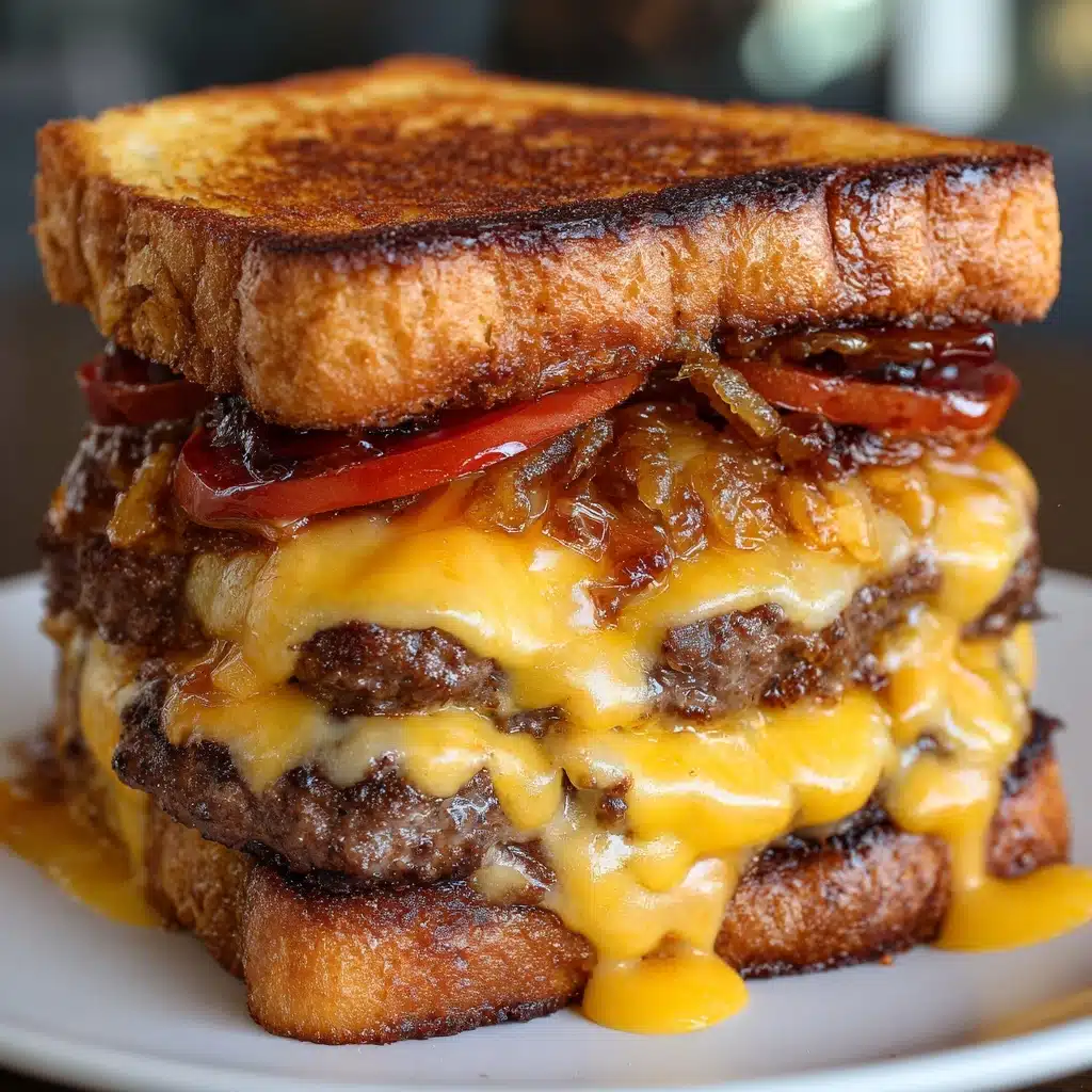 Grilled Cheese Burgers Recipe