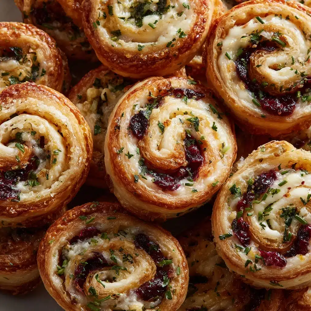 Cranberry Feta Pinwheels Recipe - Recipe Image