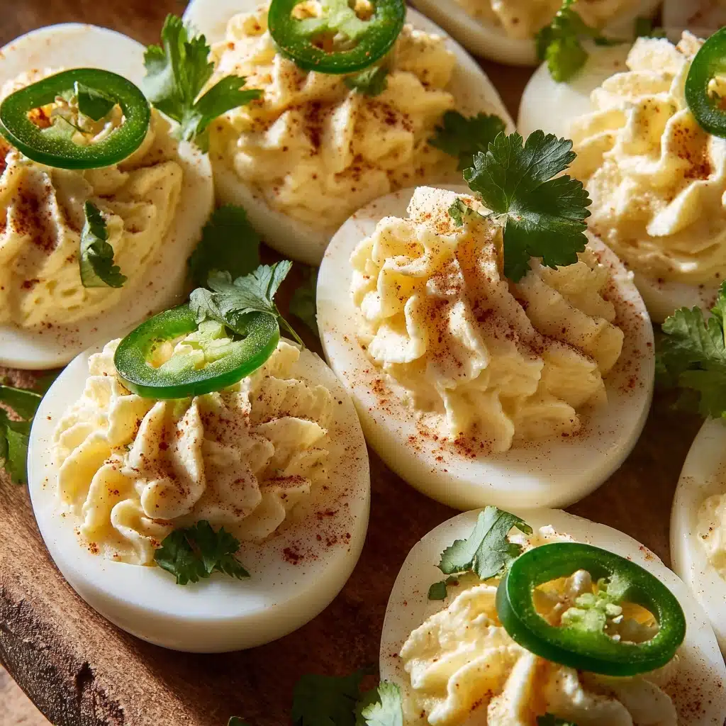 Jalapeño Popper Deviled Eggs Recipe