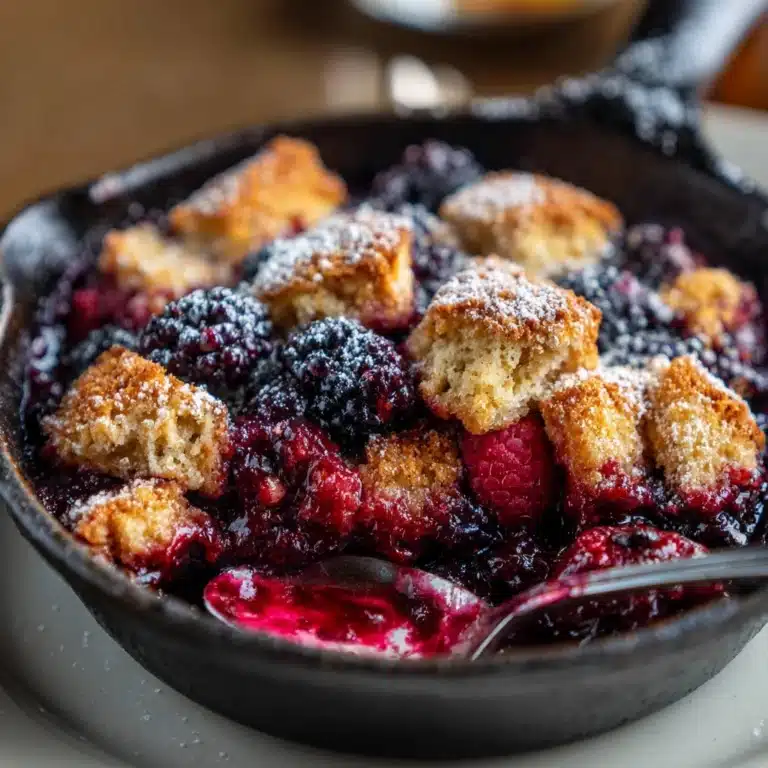 Sweet Blackberry Cobbler Recipe