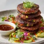 Crispy Tofu and Veggie Patties Recipe