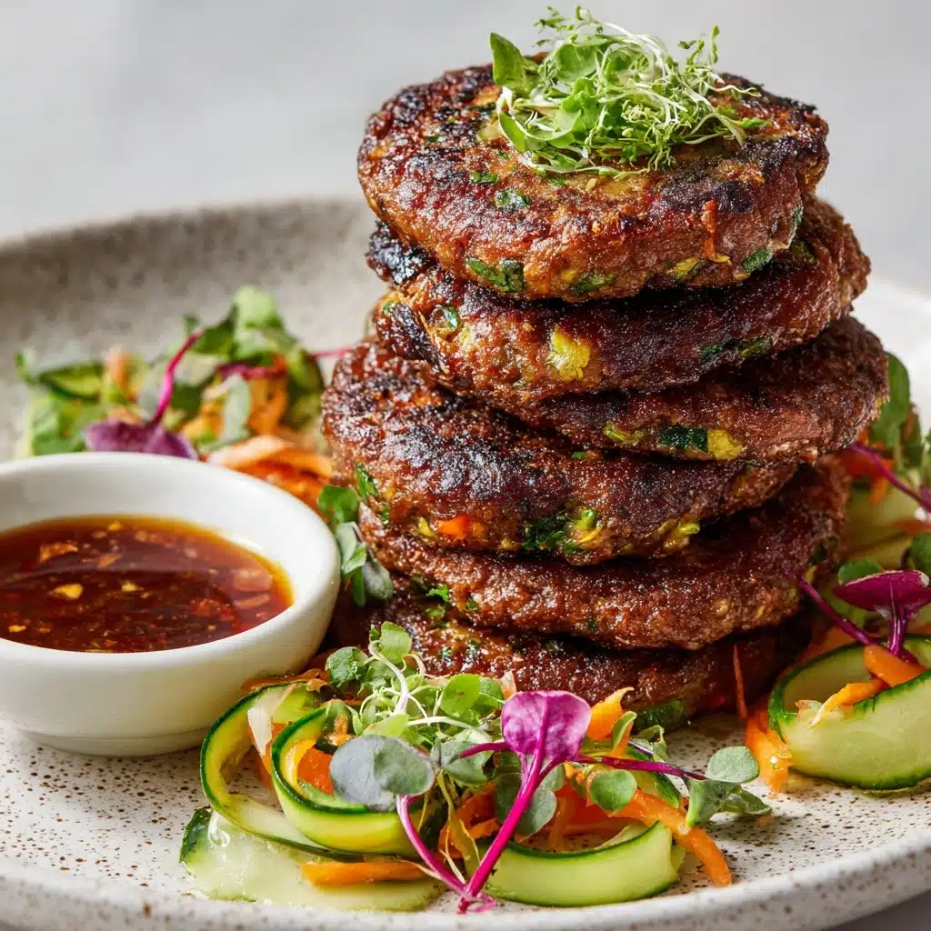 Crispy Tofu and Veggie Patties Recipe