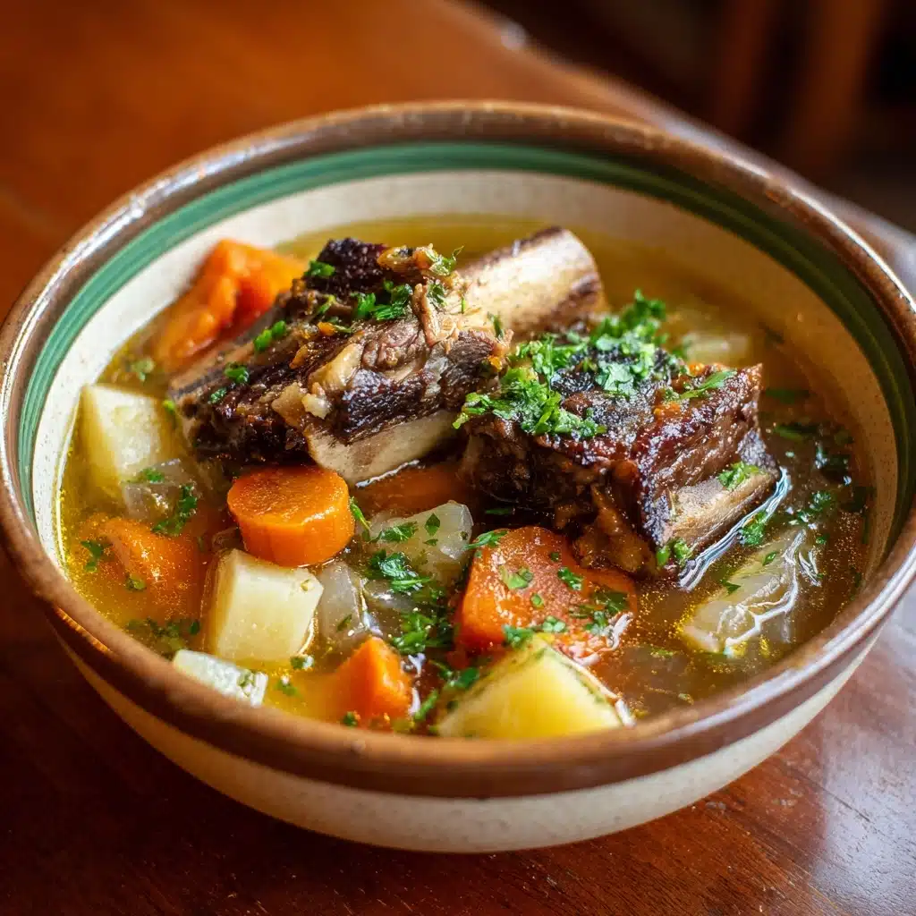 Apple Carrot Beef Rib Soup Recipe