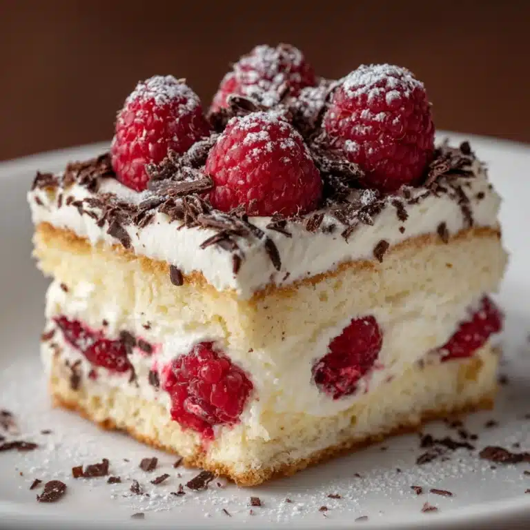 White Chocolate Raspberry Tiramisu Recipe