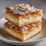 Custard Almond Puff Pastry Pockets Recipe