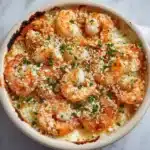Garlic Parmesan Baked Shrimp Recipe