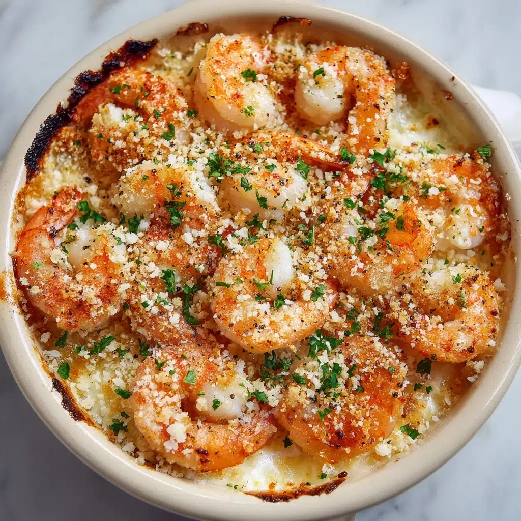 Garlic Parmesan Baked Shrimp Recipe