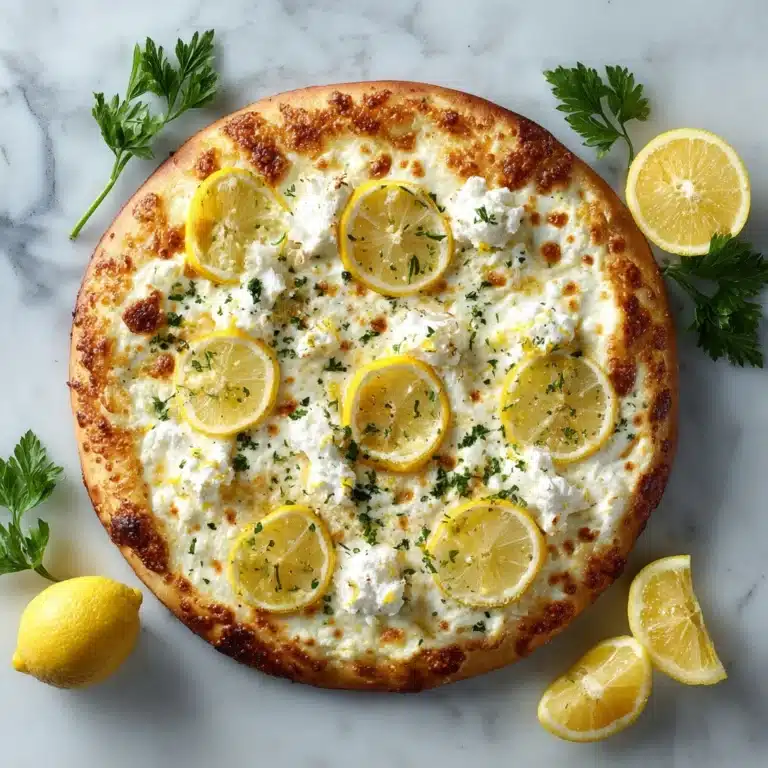 Lemon Pizza Recipe