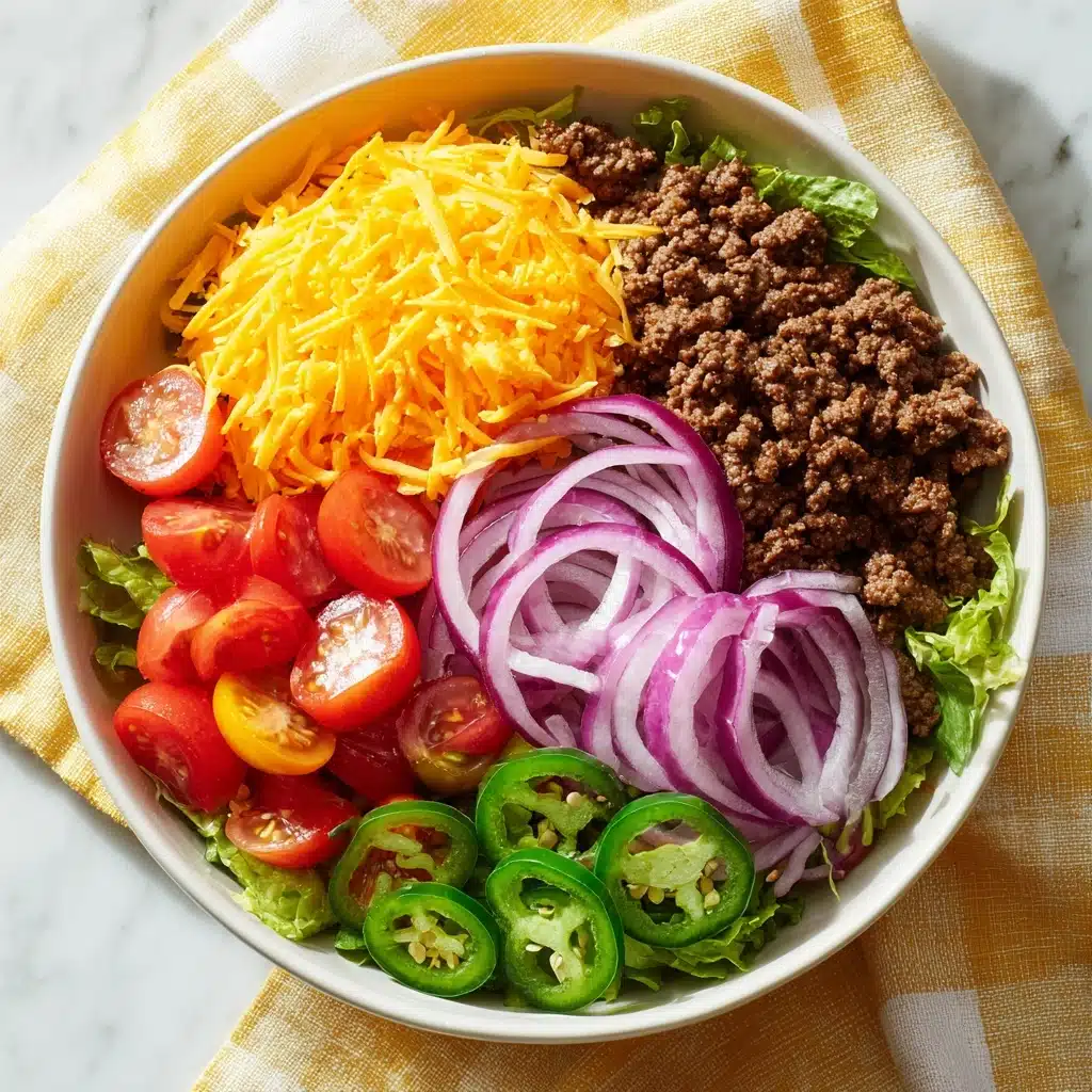 Cheeseburger Bowls Recipe - Recipe Image