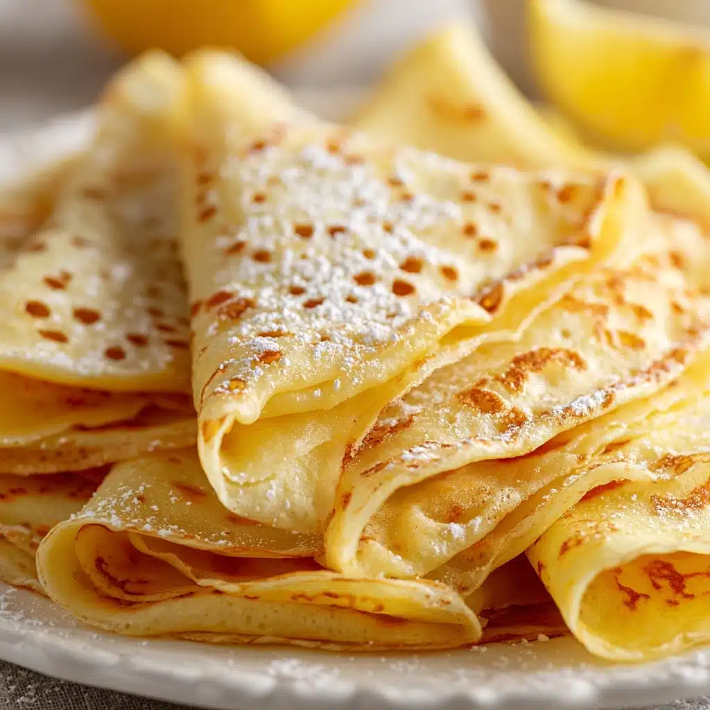 Vanilla Crepes Recipe - Recipe Image