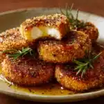 Fried Goat Cheese Balls with Spicy Sage Honey Recipe
