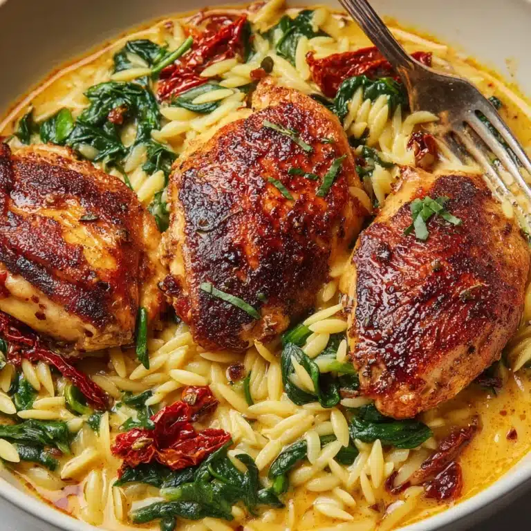 Marry Me Chicken Orzo Recipe