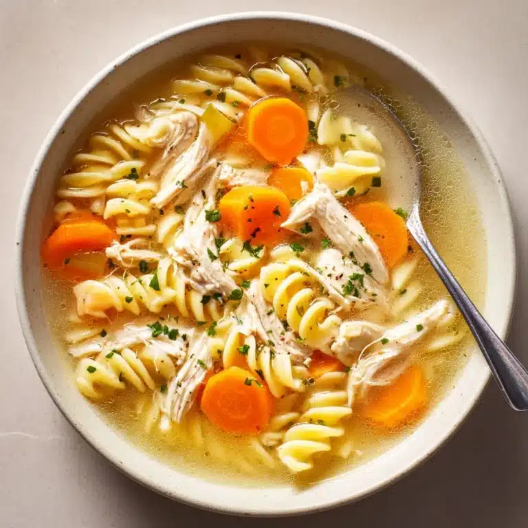 Classic Chicken Noodle Soup Recipe