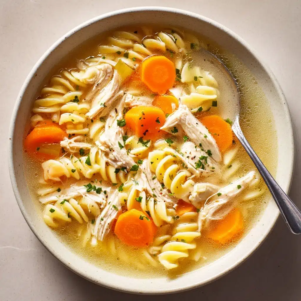 Classic Chicken Noodle Soup Recipe - Recipe Image