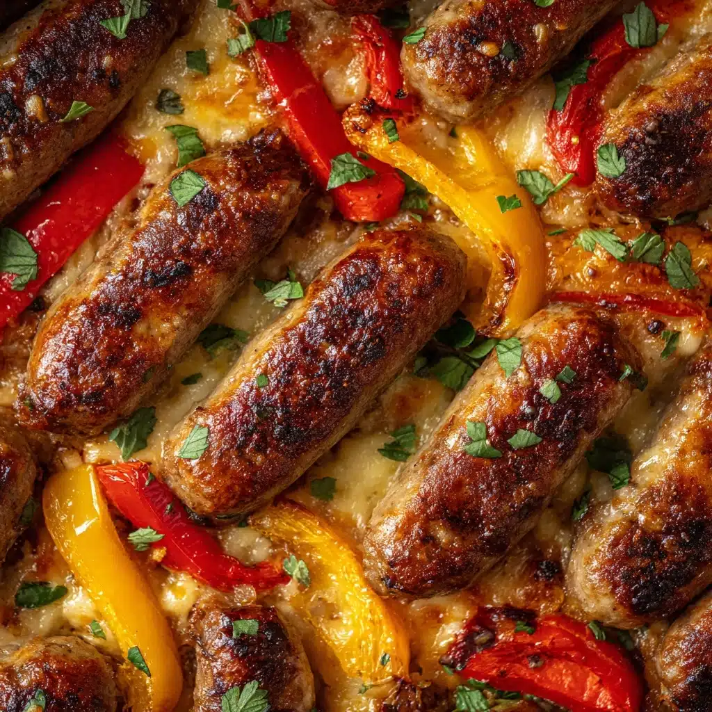 Italian Sausage and Pepper Casserole Recipe - Recipe Image