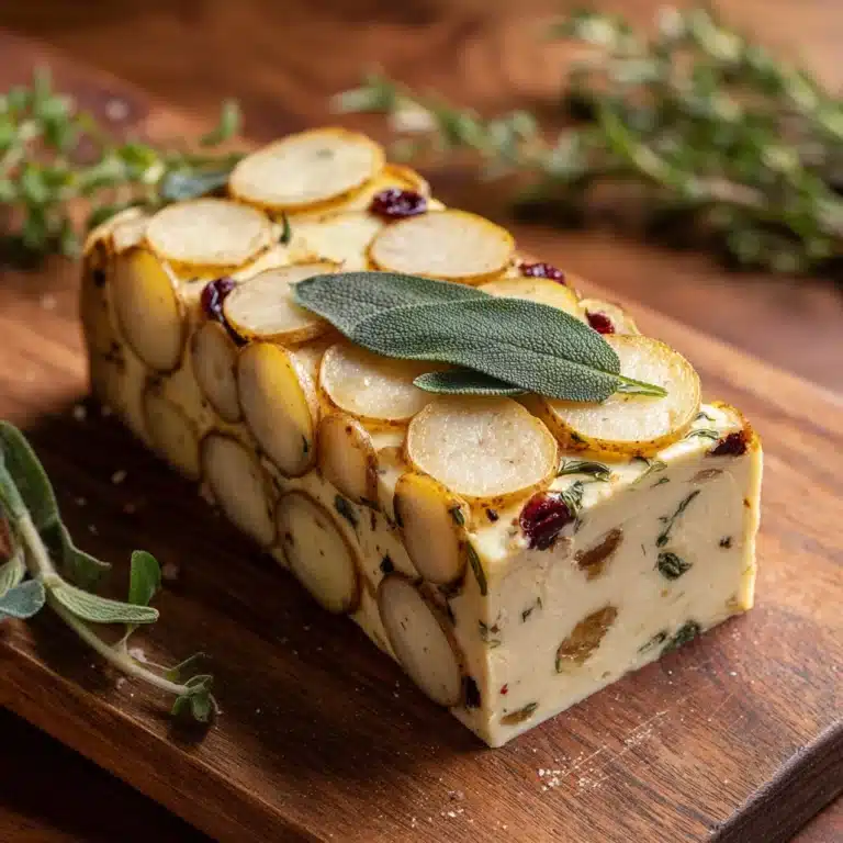 Potato, Parsnip, Chestnut, and Sage Terrine Recipe