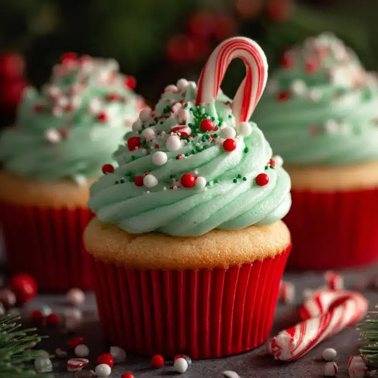 Easy Christmas Cupcakes Recipe