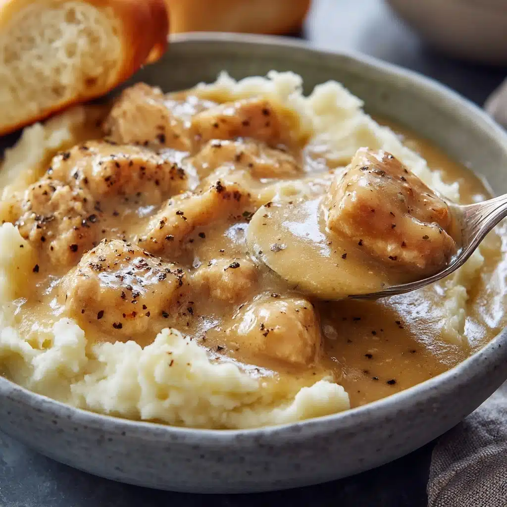 Chicken and Gravy Stovetop Recipe - Recipe Image