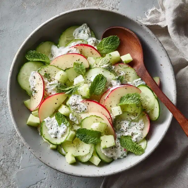 Apple Cucumber Salad Recipe