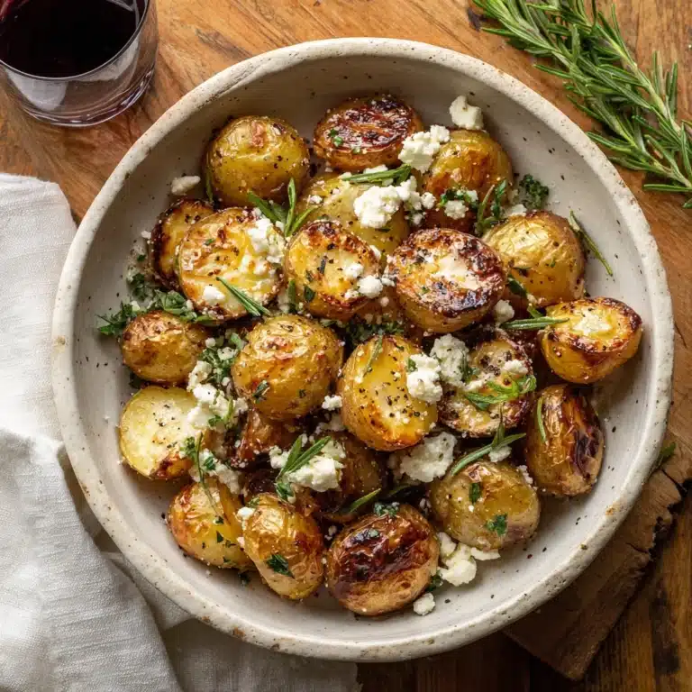 Baked Feta Potatoes Recipe