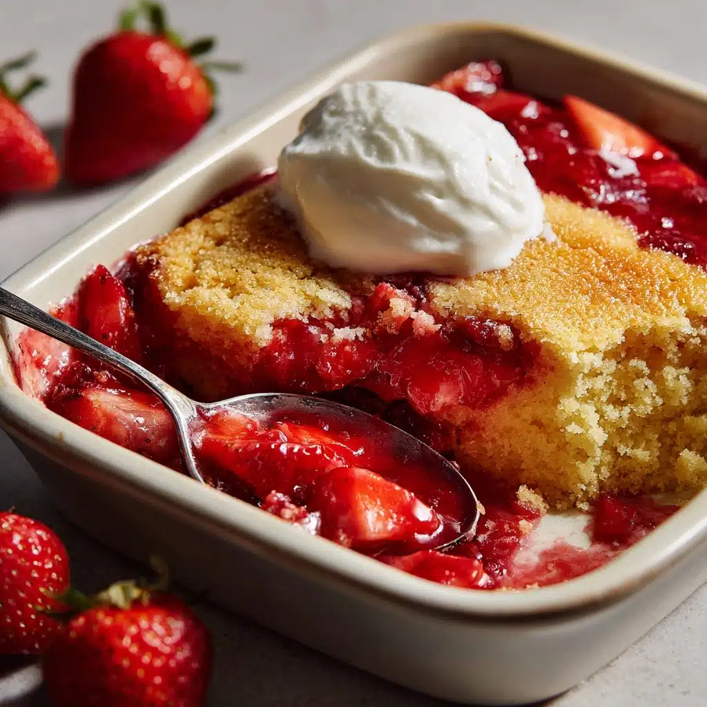 Strawberry Cheesecake Dump Cake Recipe