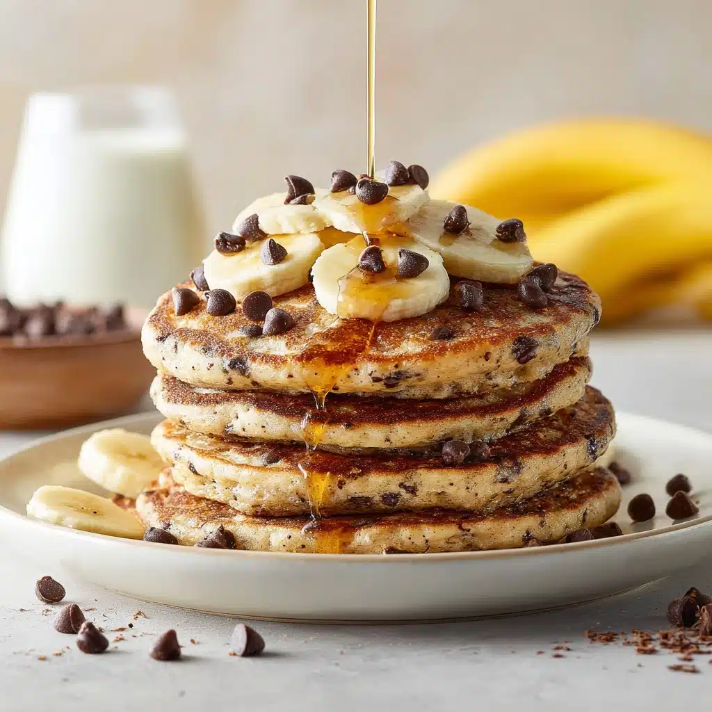 Chocolate Chip Banana Pancakes Recipe