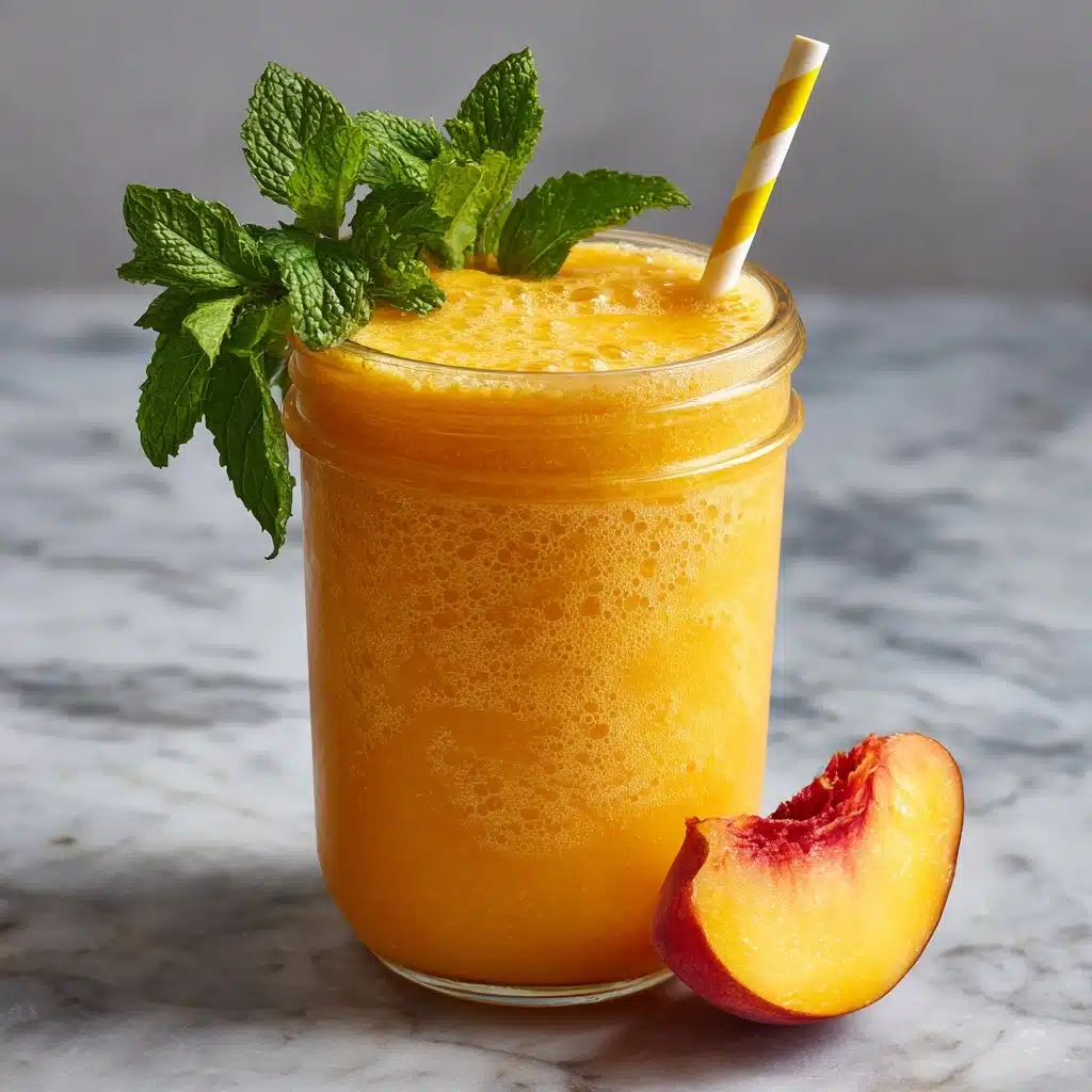 Peach Lemonade Slush Recipe - Recipe Image
