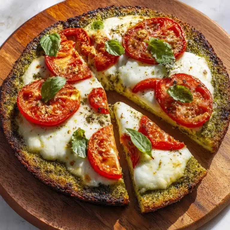 Pesto Flatbread Pizza Recipe