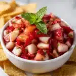 Strawberry Salsa with Cinnamon Chips Recipe