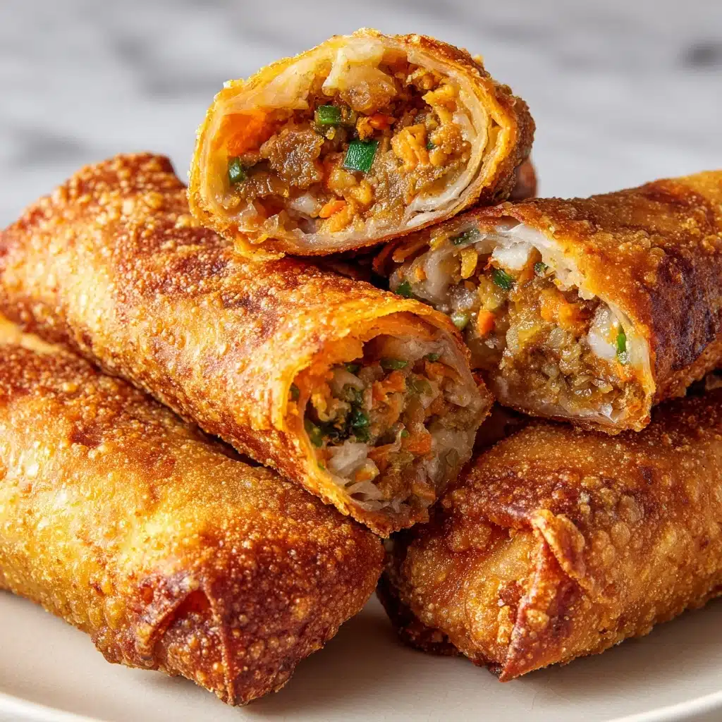 Crispy Crab Cake Egg Rolls with Lemon Dip Recipe