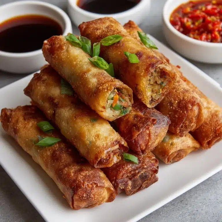 Crispy Air Fryer Spring Rolls Recipe