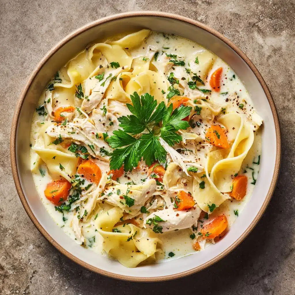 White Chicken Lasagna Soup Recipe - Recipe Image
