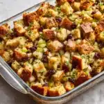 Sausage, Apple, and Cranberry Stuffing Recipe
