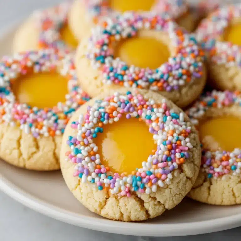 Easter Thumbprint Cookies Recipe