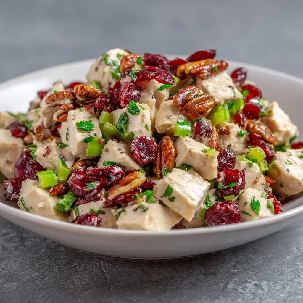 Cranberry Pecan Chicken Salad Recipe - Recipe Image