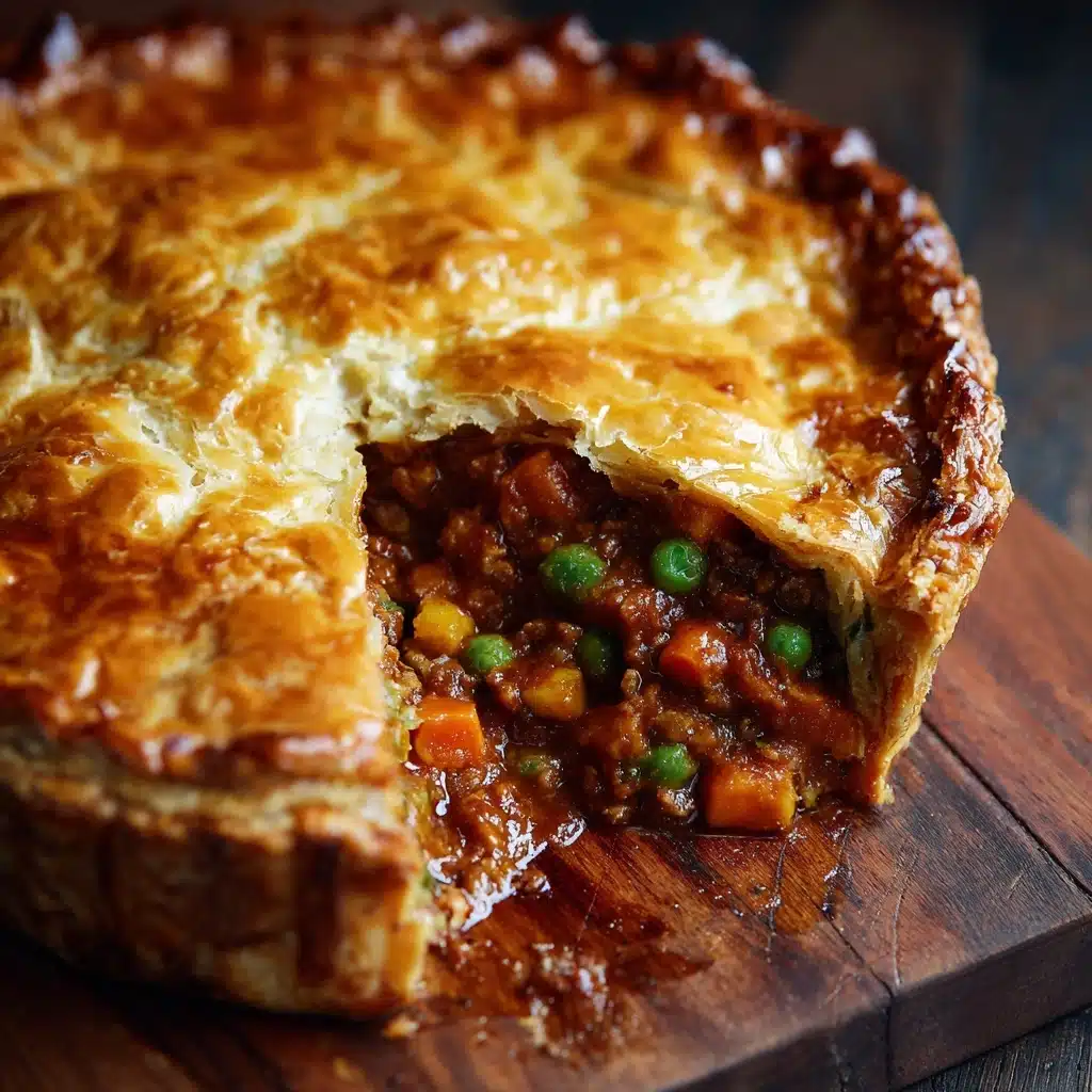 Vegetable Samosa Pie Recipe - Recipe Image